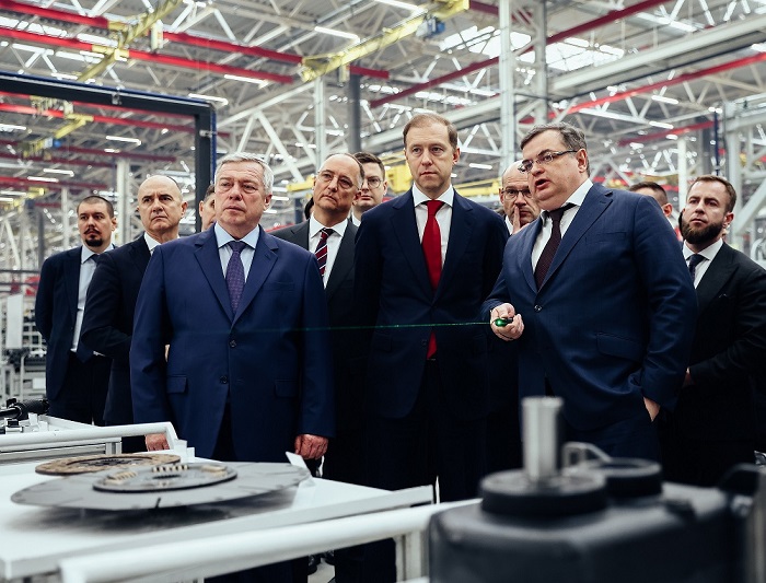 Выступление министра Мантурова на октрытие завода